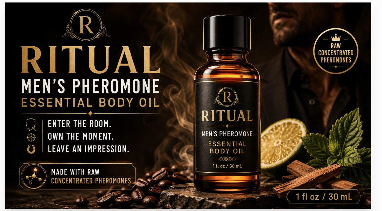 Ritual Men’s Pheromone Essential Body Oil — 4 oz.